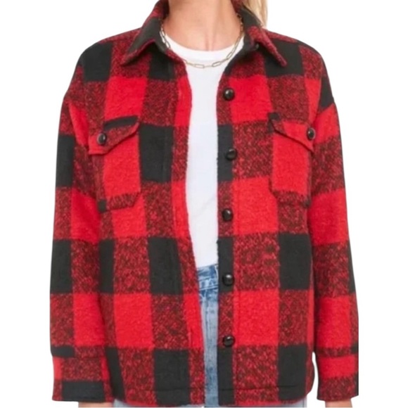 Pomander Place Buffalo Plaid Austen Jacket Size Small Wool Blend - Picture 1 of 10